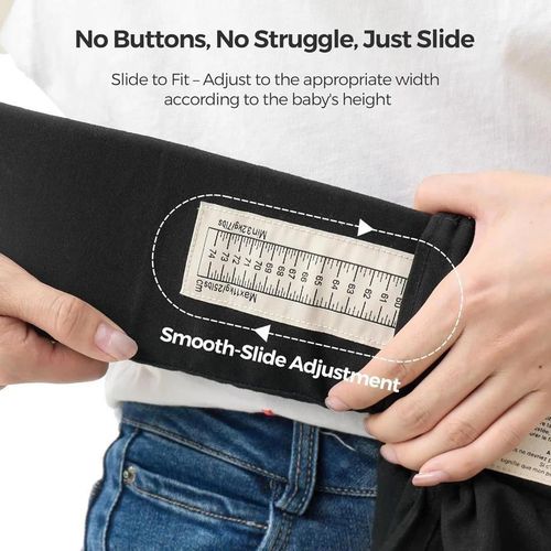 купить Кенгуру Momcozy CB002-BL00NB-A Marsupiu WeeSnug Cotton Black в Кишинёве 