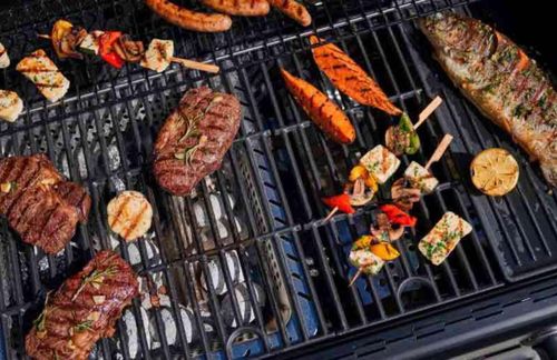 cumpără Grătar Char-Broil Gratar pe gaz&carbuni Gas2Coal 4 Burner Hybrid Special Edition 440 + Tava tigaie (140995) în Chișinău 