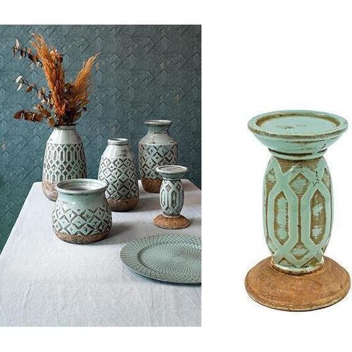 купить Свеча Andrea Fontebasso 51450 Подсвечник керамический 20cm Tuscany в Кишинёве 