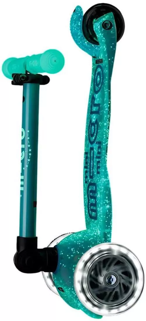 cumpără Trotinetă Micro MMD374 Mini Deluxe Foldable Orion LED Blue în Chișinău 