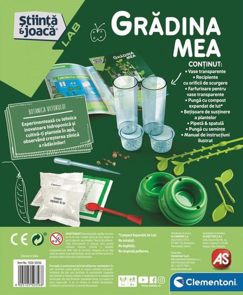 cumpără Set de creație As Kids 1026-50356 Gradina Mea -Stiinta & Joaca în Chișinău 