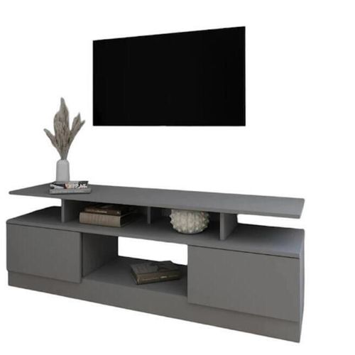 cumpără Comodă TV Smartex (16525) Т9 160cm TV Grafit în Chișinău 