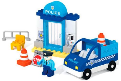 купить Конструктор Androni 8545-0001 UnicoPlus Piccola Polizia в Кишинёве 