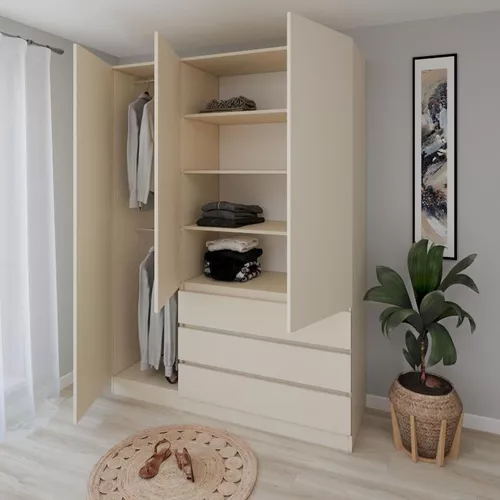 купить Шкаф Smartex (15883) N15 140cm Ivory в Кишинёве 