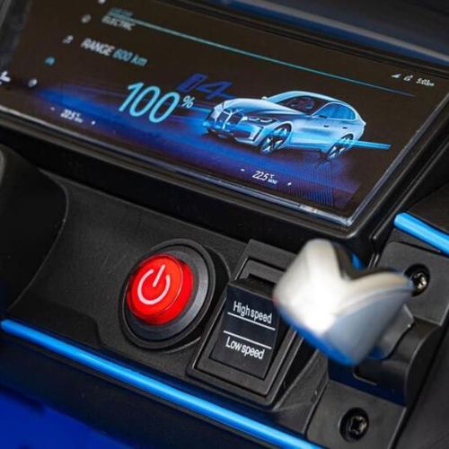 купить Электромобиль Kids car 8010316-2DR_Синий BMW i4, 12V7AH, кожаные сиденья в Кишинёве 