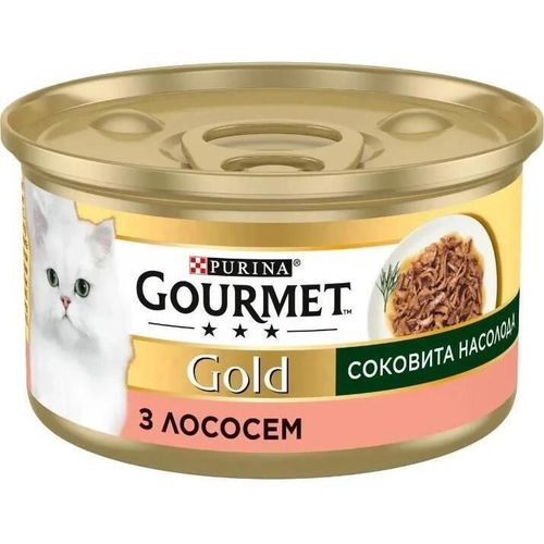 cumpără Hrană pentru animale de companie Purina Gourmet Gold Succulent Delights cons. p/pisici (somon) 85g (24) în Chișinău 