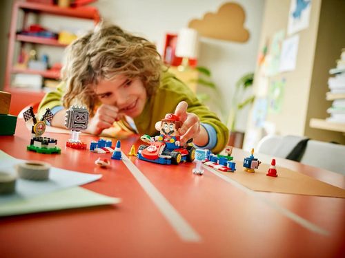 купить Конструктор Lego 72043 Super Mario: Mario Kart, Mario interactiv și kart standard в Кишинёве 