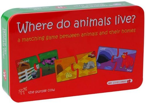 cumpără Puzzle Momki MK773 Puzzle Unde locuiesc animalele în Chișinău 