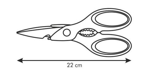 cumpără Foarfecă Tescoma 888225 Presto 22cm în Chișinău 