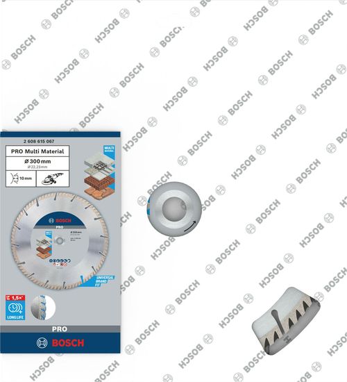 cumpără Disc de tăiere Bosch 2608615067 Disc diamantat segmentat universal 300x22.2x3.3x10mm în Chișinău 