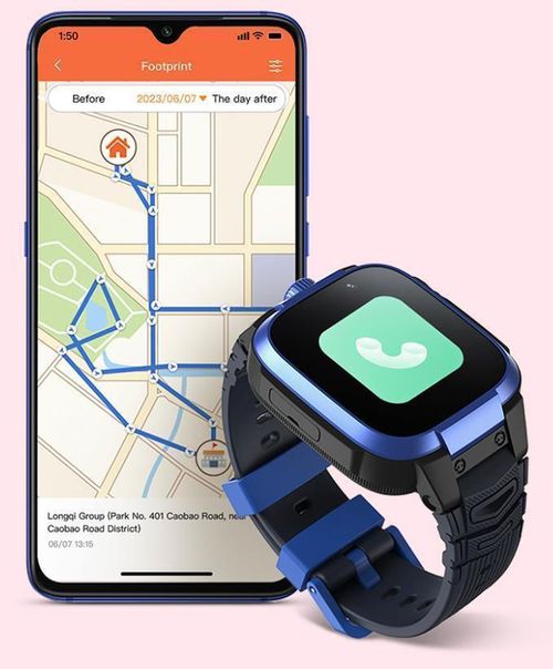 купить Детские умные часы Mibro by Xiaomi Kids Watch Phone Z3, Pink в Кишинёве 