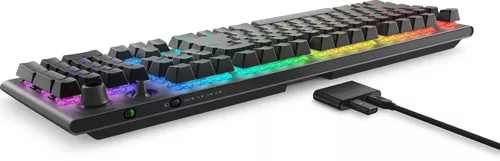 cumpără Tastatură gaming Dell 545-BBFL Alienware Tri-Mode Wireless Gaming AW920K (Dark Side of the Moon) în Chișinău 