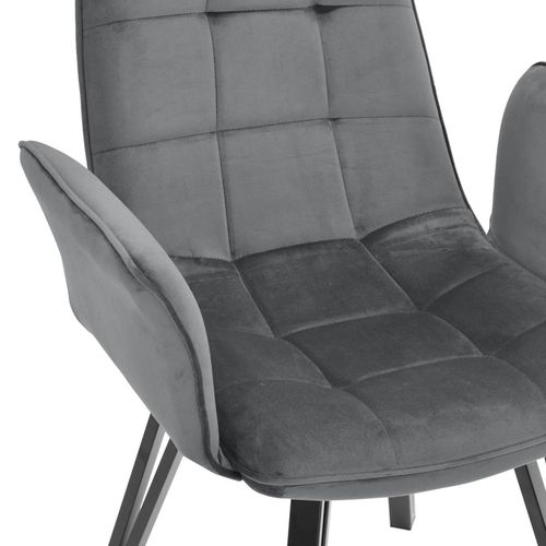 cumpără Scaun Deco DC-18 Dark Grey+Black în Chișinău 