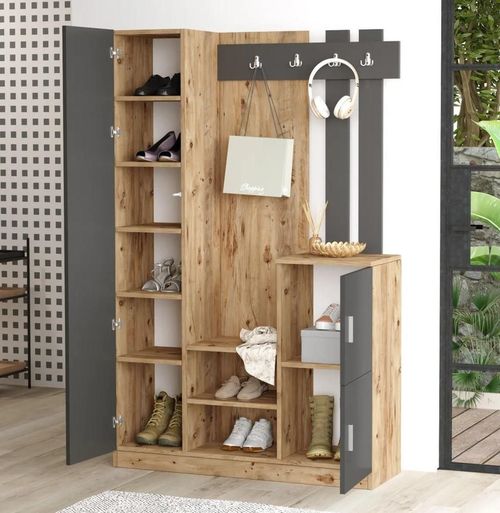 cumpără Mobilă pentru antreu Trendy DD7-AA, 113x179x37cm (GTR001391) în Chișinău 