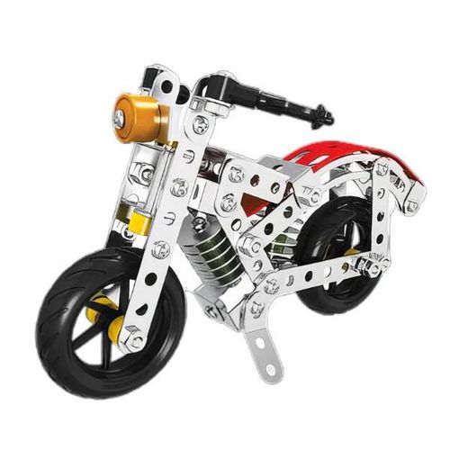 купить Конструктор Essa X638-1 Set de construcție metalic 5în1, Motociclete, 283elem в Кишинёве 