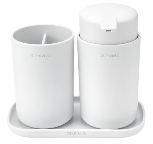 cumpără Set pentru baie Brabantia 28 03 82 Bathroom Accessory Set Brabantia, 3 Pieces, White în Chișinău 