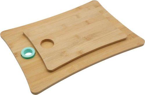 cumpără Tocător de tăiere EuroGold 7112901421 Set de 2 tocatoare din bambus, 30x20cm/34x24cm) în Chișinău 