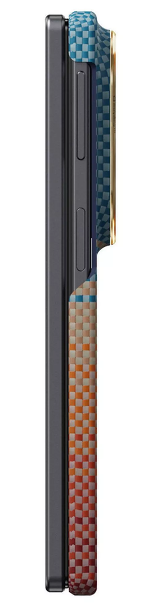 cumpără Husă pentru smartphone Pitaka Edge Wide Samsung Galaxy Z Fold 8 (Protectie spate) Sunset 2.0 (California Dream 01) (FSWFold8) în Chișinău 
