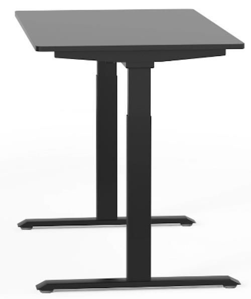 купить Офисный стол Kulik System E-Table Un Black в Кишинёве 