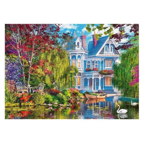 cumpără Puzzle Trefl 27129 Puzzle 2000. Casă lângă lac în Chișinău 