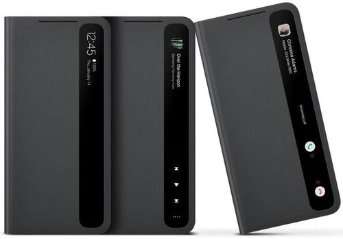 купить Чехол для смартфона Samsung EF-ZG991 Smart Clear View Cover Light Gray в Кишинёве 