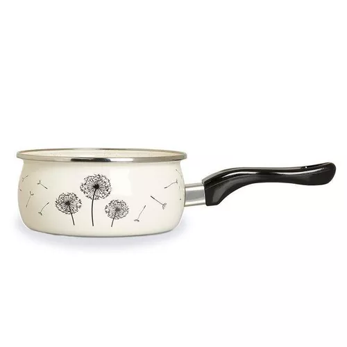 купить Ковш Metalac 51734 эмалированный Одуванчик 16cm, 1.6l в Кишинёве 