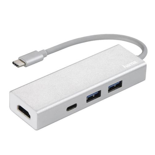 cumpără Adaptor IT Hama 135756 USB-3.1 Type-C Hub 1:3, 2x USB-A, USB-C, HDMI în Chișinău 