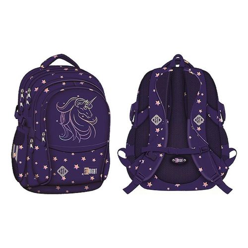 купить Детский рюкзак St.RIGHT 57799 Ghiozdan scolar 32x21x43cm, Unicorn Glow в Кишинёве 