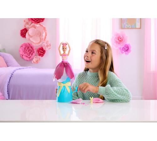 купить Кукла Barbie JMF57 Petal Pop într-o rochie roz cu lalea в Кишинёве 