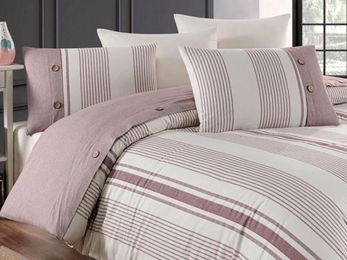 cumpără Textile de casă Promstore 53378.11 Lenjerie de pat Euro 2 NH Ezgi Roz, in în Chișinău 