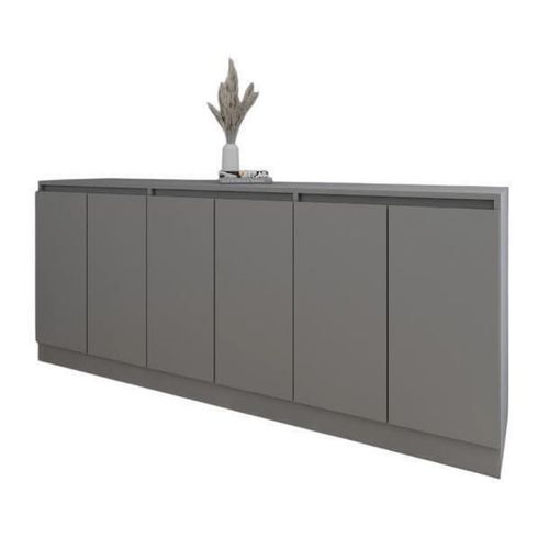 cumpără Comodă Smartex (16481) Т8 180cm Grafit în Chișinău 