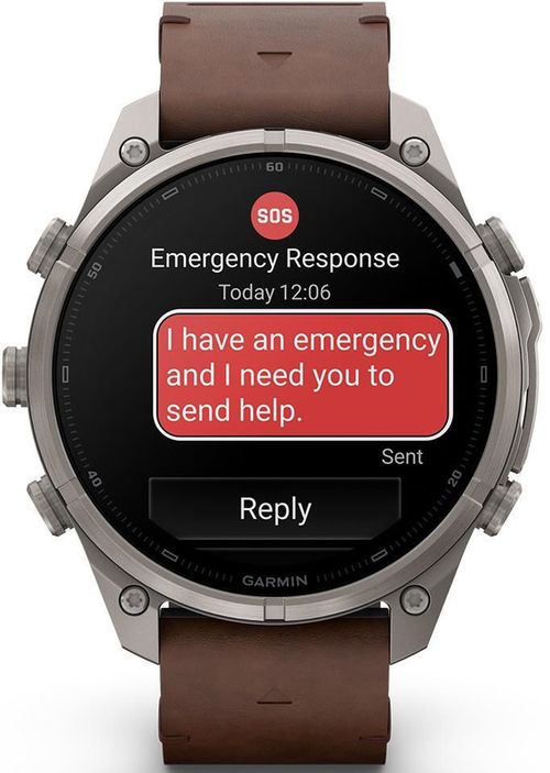 купить Смарт часы Garmin Fenix 9 Pro, 47mm, inReach,Ti/Ltr bd,WhCExc (010-04336-41) в Кишинёве 