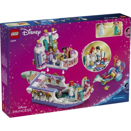 cumpără Set de construcție Lego 43299 Ariel's Royal Wedding Boat în Chișinău 