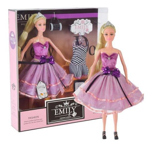 cumpără Păpușă Essa QJ081A Păpușa Emily Lavandă cu accesorii în Chișinău 