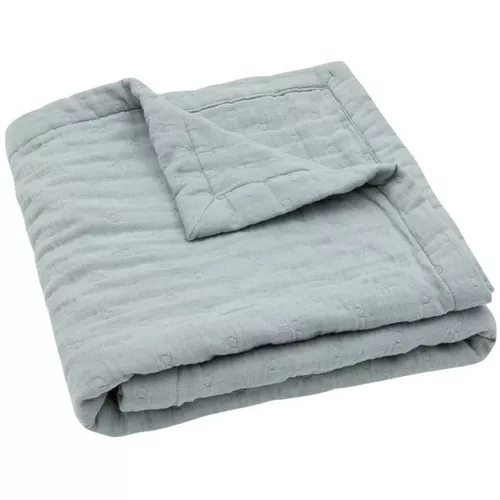 cumpără Set de perne si plapume Jollein 521-511-68084 Paturica din muselina Jacquard Sea Green, 75x100cm în Chișinău 