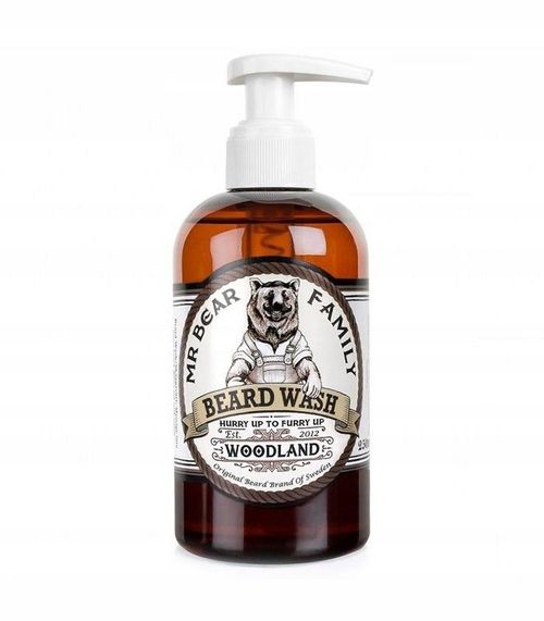 cumpără Şamponul Pentru Barbă - Mr. Bear Family Beard Wash Woodland 250Ml în Chișinău 