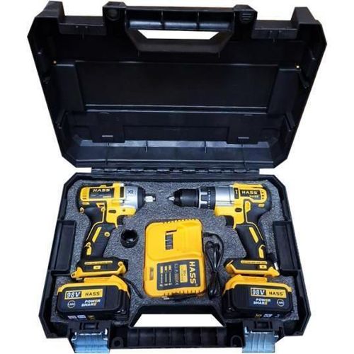 cumpără Set de scule electrice Haki Trusă de scule DW287 cu baterie HASS 20V/5Ah în Chișinău 