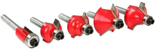 купить Набор головок, бит, насадок MAR-POL M22548 Набор фрез по дереву 8 мм (15 шт.) в Кишинёве 