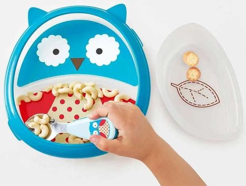 cumpără Seturi pentru hrănire bebelușilor Skip Hop 252226 Set Farfurie si Bol Zoo Smart Bufnita în Chișinău 