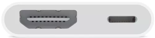 купить Адаптер для мобильных устройств Apple Lightning to digital AV MD826/MW2P3 в Кишинёве 