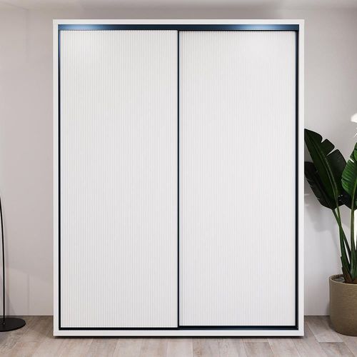 купить Шкаф Bayro Murano 1800x2300x600 белый, купе в Кишинёве 