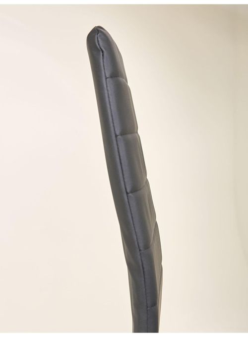 cumpără Scaun Nowystyl Sicilia rama grafit, piele negru în Chișinău 