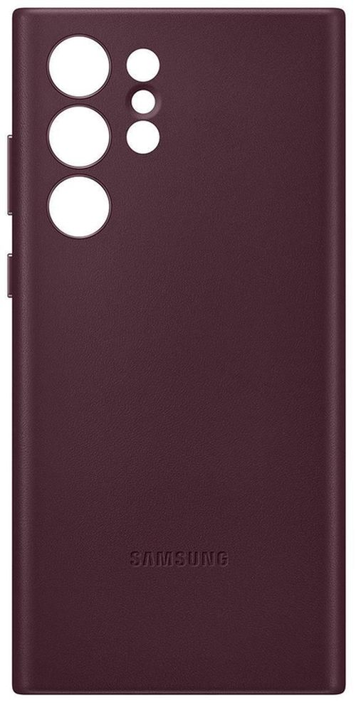 cumpără Husă pentru smartphone Samsung EF-VS908 Leather Cover Burgundy în Chișinău 