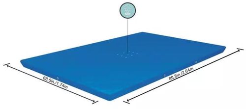 купить Защита для бассейна Bestway 58105BW Husa 259х170х61cm в Кишинёве 