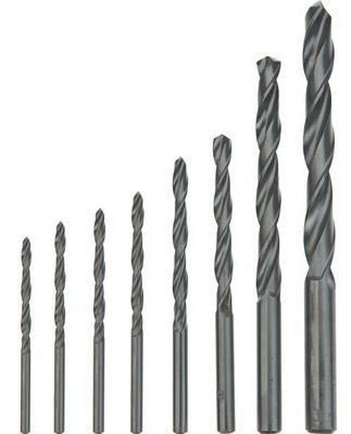 купить Сверло Top Tools 60H708 p/u metal HSS 3-10mm (1set-8buc) в Кишинёве 