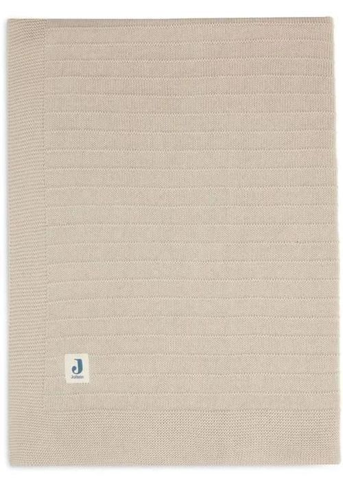 cumpără Set de perne si plapume Jollein 516-522-67011 Paturica Pure Knit Nougat GOTS, 100x150 cm în Chișinău 