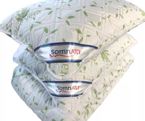 cumpără Textile de casă Somnart Комплект Одеяло + 2 подушки Aloe Vera 200x220 см în Chișinău 