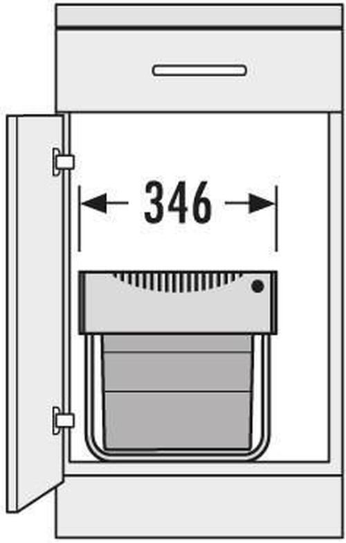 cumpără Feronerie pentru mobilă Hailo 3641521 Raumspar Tandem 18/18 în Chișinău 