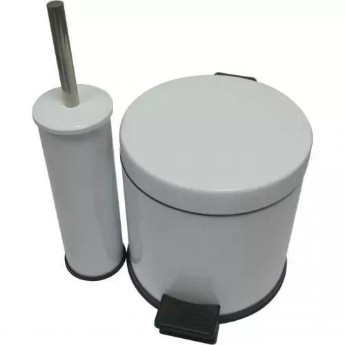 cumpără Accesoriu pentru WC Hydro S Set: coș de gunoi + perie WC cu suport 0430013 în Chișinău 