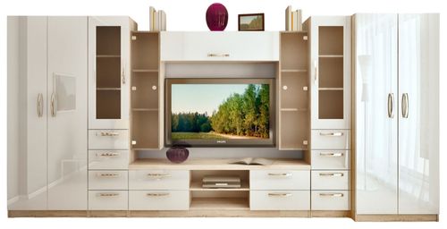 купить Шкаф Bafimob Standard Стенка Людмила Х (ТВ-1,2м) 4,2м в Кишинёве 